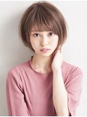 松宮錦糸町/モカベージュ/ココアベージュ/ゆるふわ/シアーカラー