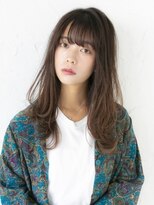 プライズ 所沢プロぺ通り店(prize)&nbsp;透け感ラベンダー暖色系カラーふわミディ【Prize所沢】