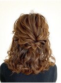 ハーフアップスタイル【ヘアセット/新横浜】