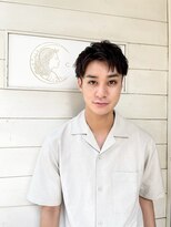 アミュレ(Amule)&nbsp;刈り上げ前髪上げベリショメンズカット梅ヶ丘美容室