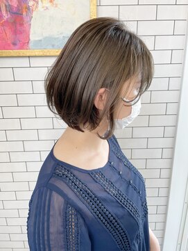 リール(THE RIRE.) ＊THE  RIRE. ノーブリーチ×カーキアッシュ＊