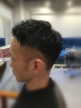 イデアル(ide'al) ツーブロック/お洒落ボウズ/ベリーショート