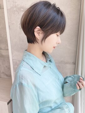 アンド ストーリーズ(&STORIES) ショートボブ髪型【30代40代50代】ナチュラルレイヤー表参道910