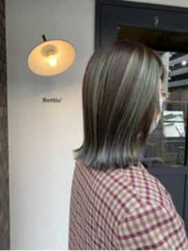 セトル(Settle) ハイライトマットカラー