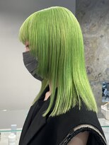 ソル オモテサンドウ 表参道 青山(SOL . OMOTESANDO)&nbsp;イヤリングカラーインナーカラーハイライトフェイスフレーミング