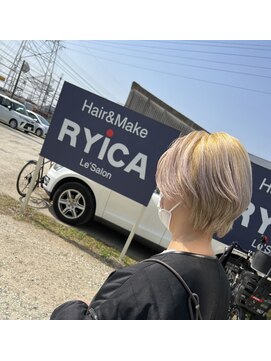 ル サロン リーカ 高見ノ里駅前本店(Le’Salon RYiCA) カラーカット