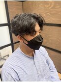ツイストスパイラル×センターパート