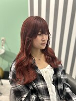 ルフレ 新宿本店1st(Reflet)&nbsp;ピンクブラウン/プルエクステ