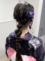 ラベスト キョウト(LOVEST)&nbsp;大人っぽい編みおろしアレンジ