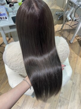 ミラシィ 稲毛(Mirashy) プルエクステつけたままカラーと水素トリートメントで髪質改善！