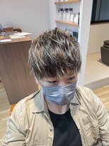 メゾンフォーユー 宇都宮店(maison4u)&nbsp;ショートレイヤーマッシュONハイライトカラー