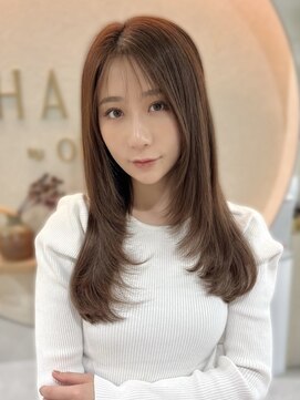 ハチ(HACHI) エクステ作るレイヤーカットトレンドのスタイル♪