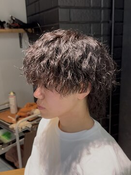 メンズサロン ガウディ 高槻店(men's salon Gaudi) メンズパーマスタイル×メンズカット