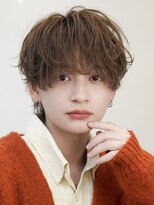 オーシャントーキョー 渋谷神南(OCEAN TOKYO)&nbsp;ゆるふわスパイラルパーマラウンドマッシュアッシュブラウン