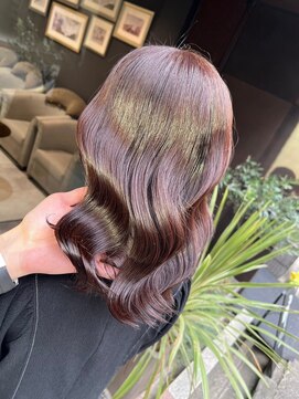 アース 豊橋店(HAIR&MAKE EARTH) 暖色カラー＋髪質改善