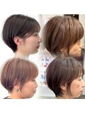熊本ショート/マッシュショート/丸みショート/くびれショート