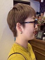 ロンド パルティール 大宮(Lond partir)&nbsp;ミニウルフレイヤーカット顔周りカット前髪カットショート/大宮