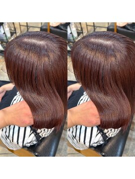 シー.(SHE.) 【SHE.】超高濃度水素ケアカラー/髪質改善/カシス/レッド