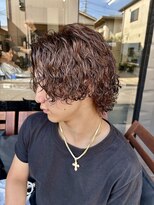 メンズ ラピス 横浜店(Men’sLapis)&nbsp;【外国人風】茶髪×サーフカール