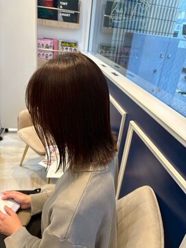 アンソル オブ リシェール(N'SOL of RICHAIR) 前髪/アンブレラカラー/こなれミディ/イメチェン/ウェーブパーマ