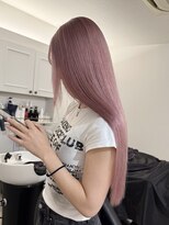 ヴィア 京都烏丸(Via)&nbsp;ケアブリーチ/ダブルカラー/ハイトーン/ピンク/髪質改善