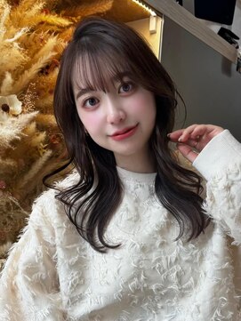 ラビス 池袋(Lovis) 《鳥越》黒髪/オリーブグレー/小顔ヘア/ココアベージュ