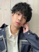 カーム(calm)&nbsp;MEN’S HAIR/波巻ツイストスパイラル/フェザーパーマ/鹿島田