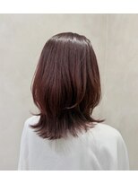 ジーナ 姪浜(Zina)&nbsp;ワインレッド × レイヤーロブ