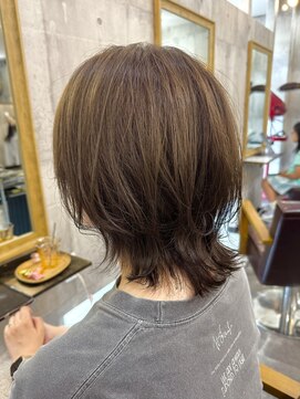 【amule hair】レイヤーたっぷりくびれミディアム