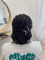 ゲリールエノミヤ(guerir enomiya)&nbsp;half up arrange