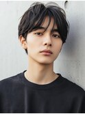 小倉/刈り上げセンターパート/波巻きツイストスパイラル