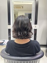 アピッシュ ギンザ(apish ginza)&nbsp;ボブパーマ/自然乾燥パーマ/コテ巻きパーマ風パーマ