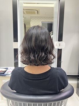 アピッシュ ギンザ(apish ginza) ボブパーマ/自然乾燥パーマ/コテ巻きパーマ風パーマ