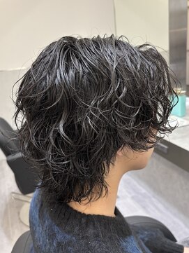 ビカムメンズヘアー 栄店(become men's hair) 大人の黒髪サーフカール
