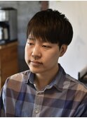 春髪抜け感大人マッシュ【メンズカット/倉敷/中島/美容院/理容】