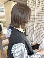 ラフ(laugh)&nbsp;ぱつっとボブ / ナチュラルブラウン