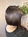ヘアメイク パッセージノエ 浜田山店(Passage noe) シルエット完璧前下がりボブ