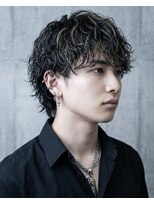ヘッドストック 大和八木店(HEAD STOCK) メッシュシャドウパーマツイストスパイラルニュアンスパーマ眉毛