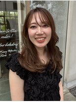 プールト ジュール モナミ(pourtoujours monami)&nbsp;顔周りレイヤー ハッシュカット クラゲヘア