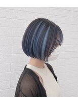 アンディー(&dy) アンブレラ/髪質改善トリートメント/ブルー/インナー/ボブ/艶髪