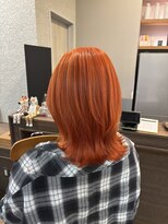 ハロ 蕨(HALO)&nbsp;ビビットオレンジ【阿部佑香】