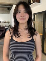 パーク ヌース(PARK/NOOS)&nbsp;ハイレイヤーミディアムレイヤーアッシュブラウン透明感カラー