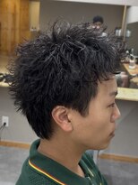 サイン(SYNE)&nbsp;スパイキーショート×ピンパーマ