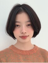 ロディーナ 大口 新子安(rodina)&nbsp;ハッシュカット/グレージュ/デザインカラー/大口新子安白楽鶴見