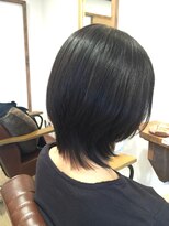 ヘアーアンドメイク ピース(hair&make Peace by Co:Co)&nbsp;レイヤーボブ