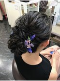 ルーズアップ（ヘアセット）