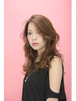 セシルヘアー 広島駅前店(Cecil hair)&nbsp;透き通る艶感×ハニーアッシュベージュ
