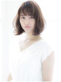 外ハネフェミニンボブ☆