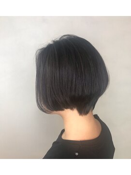 フィゼル 福島店(fizelle) ナチュラルショートボブ