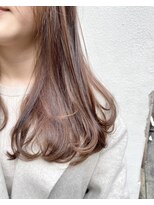 フロート 小阪店(float)&nbsp;ショコラベージュ_ココアブラウン,フリンジウェーブ